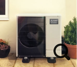 Boilermate Ecodan outdoor heat pump fan unit